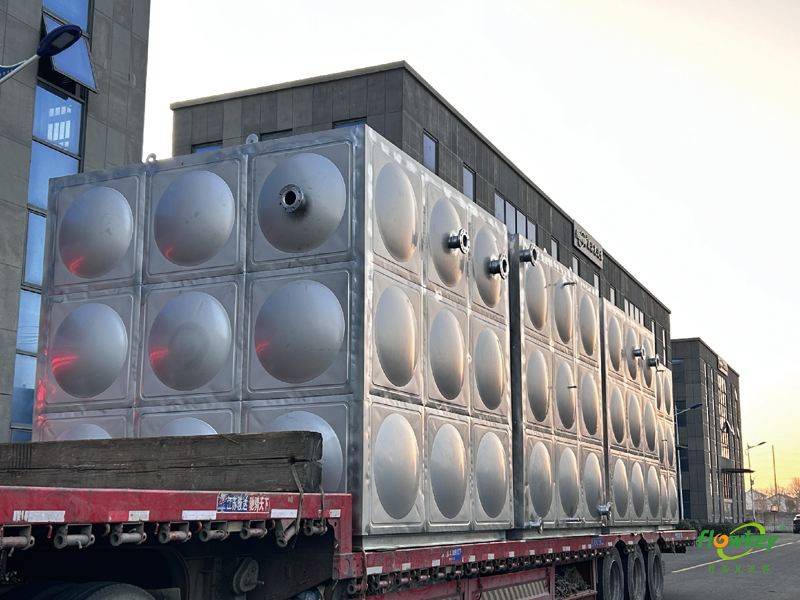南京LG新能源基地大型不锈钢保温水箱