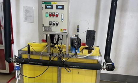 埃斯维机床项目定购菲洛克真空排气定压机组以及自动加药装置